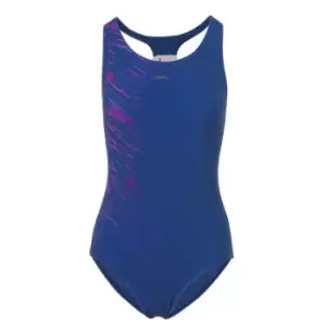 Image of Slazenger Sport Back Swimsuit Ladies - Blue