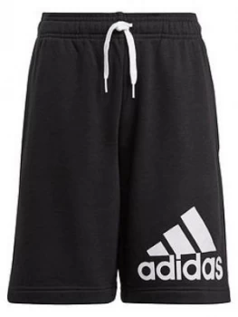 Image of adidas Boys Junior B Bl Short - Black/White, Size 9-10 Years