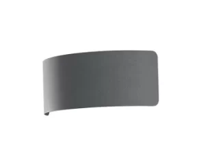 Image of DYNAMIC LED Flush Wall Light Grey 420lm 4000K 23x8.5x8.5cm