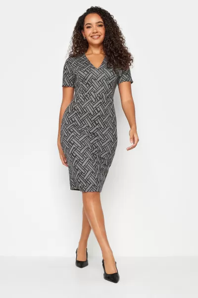 Image of Jacquard Bodycon Dress