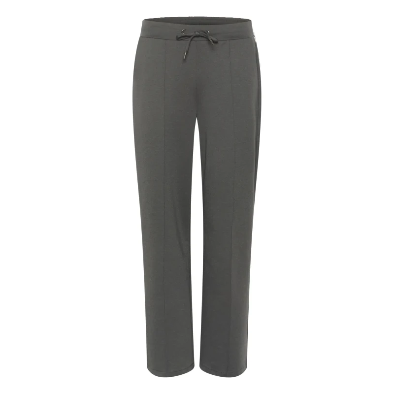 Image of Kaffe Womens straight Trousers KAFFE Jenny Gris Female XL