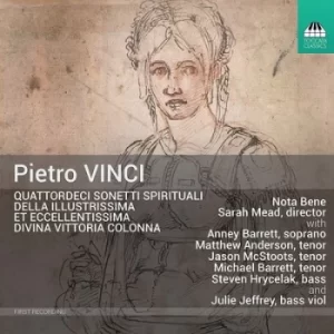 Image of Pietro Vinci Quattordeci Sonetti Spirituali/ by Pietro Vinci CD Album
