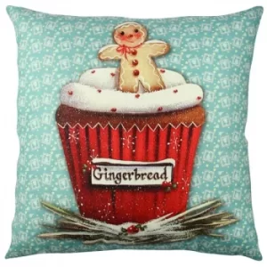 Image of A11874 Multicolor Cushion Gingerbread Man