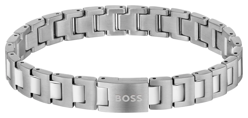 Image of BOSS 1580751 Mens Candor Stainless Steel Bracelet Jewellery