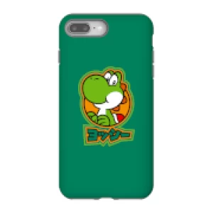 Image of Nintendo Super Mario Yoshi Kanji Phone Case - iPhone 8 Plus - Tough Case - Gloss