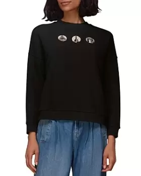 Image of Whistles Landmark Motif Sweatshirt
