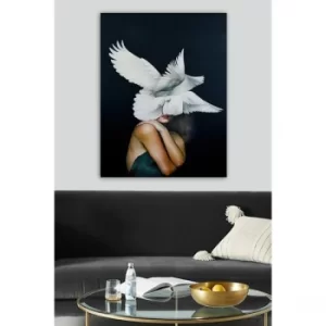 Image of 6019217696672-70100 Multicolor Decorative Canvas Painting