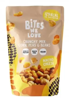 Image of Bites We Love Vegan Crunchy Mix Nacho Cheese 100g (6 minimum)