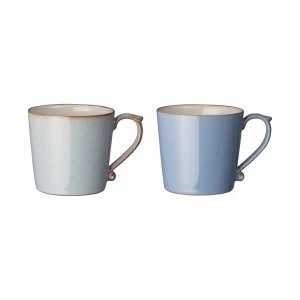 Image of Always Entertaining The Blue Edit 2 Piece Mug Set Dark