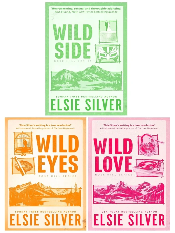 Image of Rose Hill Series Elsie Silver Three Book Collection Wild Love Wild Eyes Wild Side Elsie Silver Books