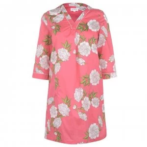 Image of Bedhead Hermosa Bloom Cotton 3 Quater Sleep Shirt - 6325B Hermosa