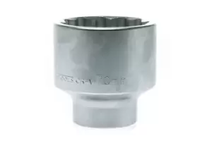 Image of Teng Tools M110570 1" Drive - Regular 12pt Metric 70mm Socket Chrome Vanadium