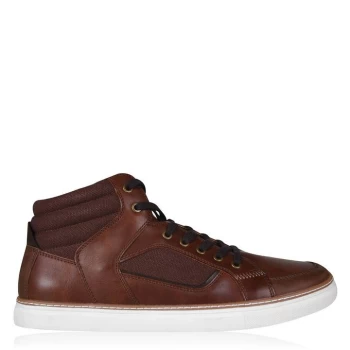 Image of Aldo Hiaille High Top Trainers Mens - Brown