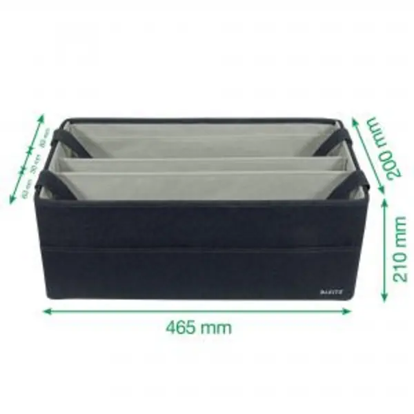 Image of Leitz Fabric Hot-Desking Work Bag Grey 64440089