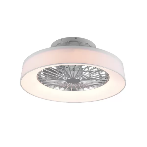 Image of Farsund Modern Ceiling Fan White 3000-6500K Remote control