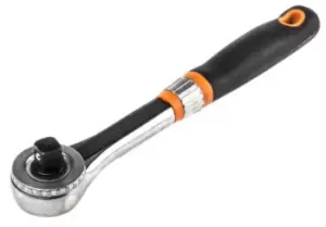 Image of Bahco 1/2 in Ratchet Handle, Square Drive With Ratchet Handle