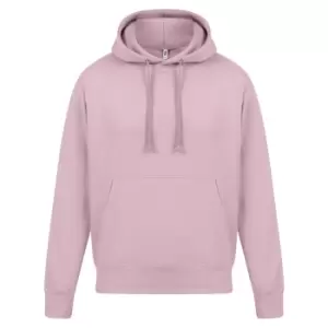 Image of Casual Classics Mens Ringspun Cotton Hoodie (L) (Light Pink)