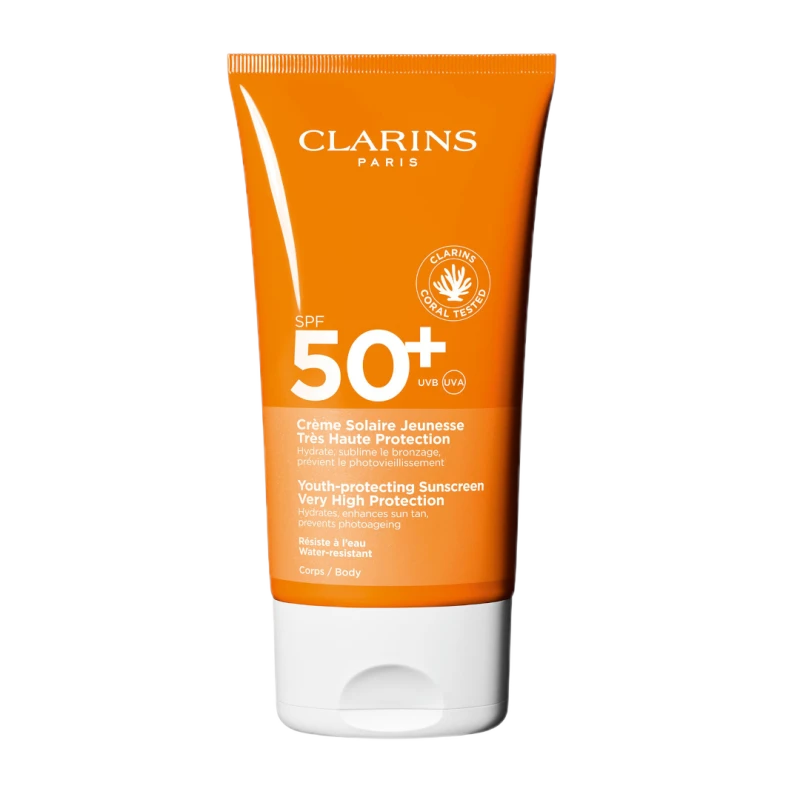 Image of Clarins Youth-protecting Sunscreen Very High Protection for Body SPF50+ 150ml