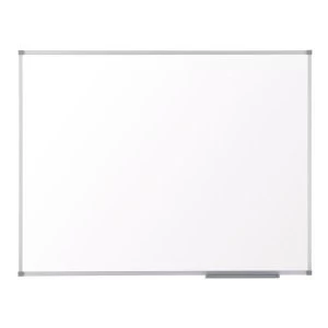 Image of Nobo Classic Steel 2100 x 1200mm Whiteboard with Painted Steel Surface Aluminium Trim and FIxing Kit