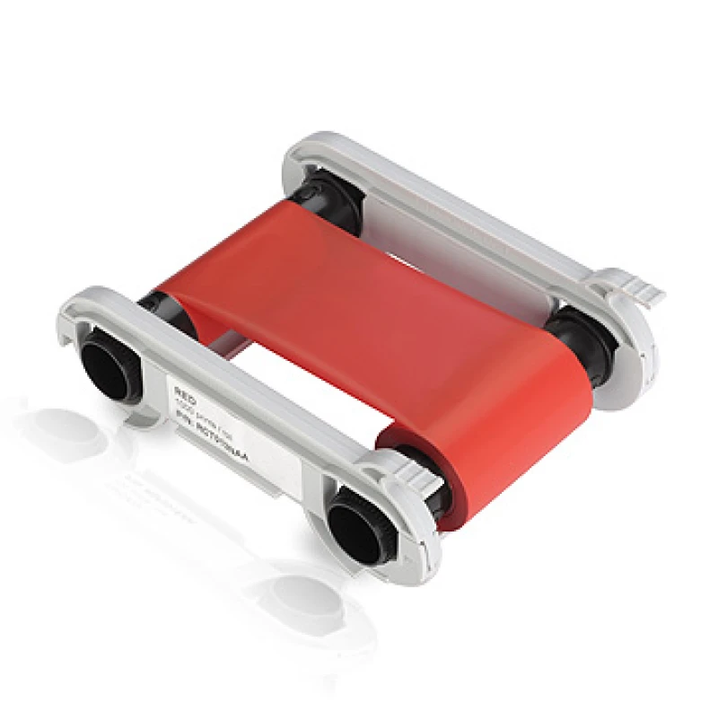 Image of Evolis RCT013NAA Thermal-transfer ribbon red. 1K pages for Evolis Prim