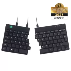 Image of R-Go Tools R-Go Split Break Ergonomic Keyboard, QWERTY (US),...