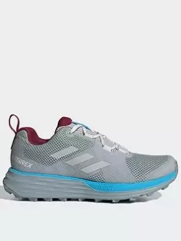 Image of adidas Terrex Two GORE-TEX Trail Running Shoes, Grey, Size 4, Women