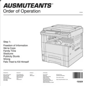 Image of Order of Operation by Ausmuteants Vinyl Album
