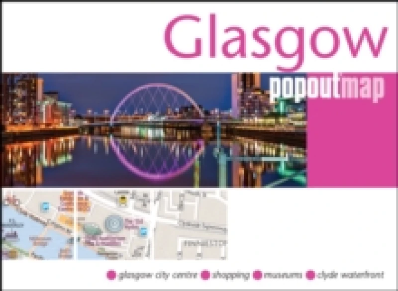 Image of Glasgow PopOut Map Sheet map, folded