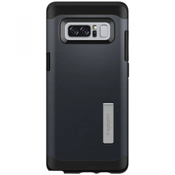 Image of Spigen Samsung Galaxy Note 8 Case Slim Armor - Metal Slate