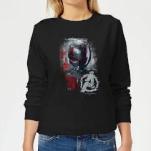 Image of Avengers Endgame Ant Man Brushed Womens Sweatshirt - Black