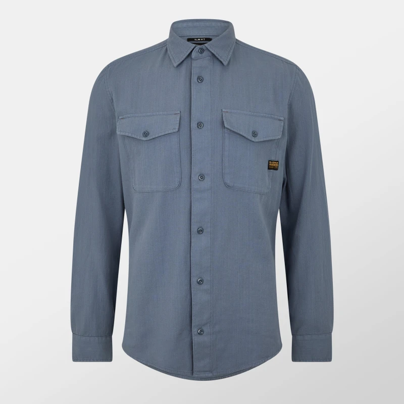 Image of G Star Marine Slim Shirt Avio Gd male Medium