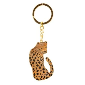 Image of Sass & Belle Leopard Love Keyring