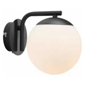 Image of Nordlux Grant Wall Lamp Black, E14
