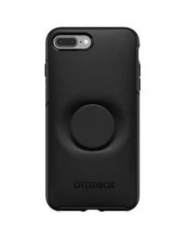 Image of Otterbox Otter+Pop For Apple iPhone 7 Plus/8 Plus, Slim And Stylish Protection + Popsockets Convenience - Black (77-61649)