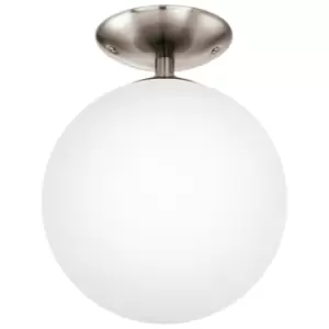 Image of Eglo Rondo Globe Flush Ceiling Light