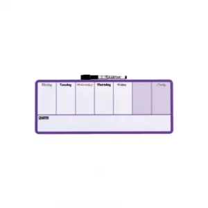 Image of Weekly Organizer 140x360mm Purple