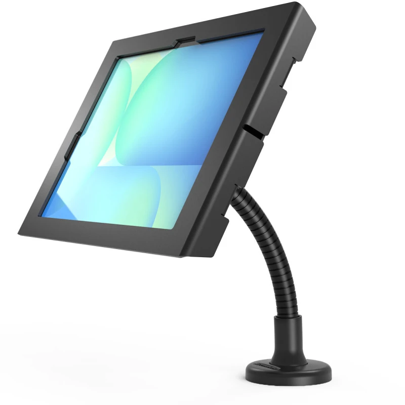 Image of Compulocks Compulocks Galaxy Tab S10 FE+ 13.1", Apex Enclosure Flex Arm Mount - Black 159B131GAPXB