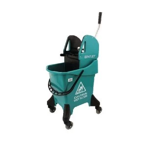 Image of Hygineer Ergonomic Heavy Duty Mop Bucket Green 31 Litre HRMB31G
