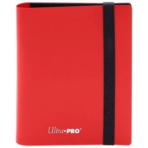 Image of Ultra Pro Eclipse 2-Pocket Pro-Binder - Apple Red