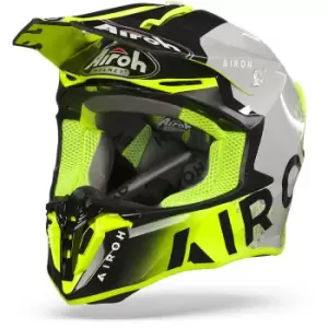 Image of Airoh Twist 2.0 Bit Yellow Grey XL