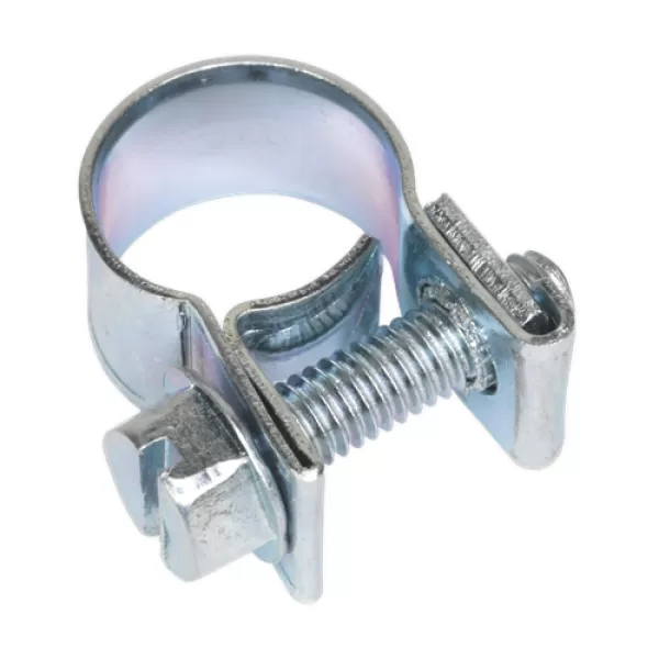 Image of Genuine SEALEY MHC911 Mini Hose Clip Ø9-11mm Pack of 30