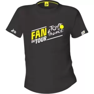 Image of Tour De France De France Fan T Shirt - Black