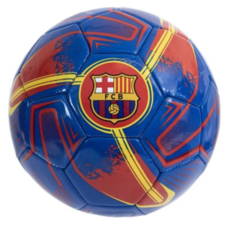 Image of Barcelona Fc Turbine Print Football Blue/garnet (5)