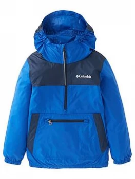 Image of Columbia Boys Bloomingport Windbreaker - Blue Size S=9-10 Years