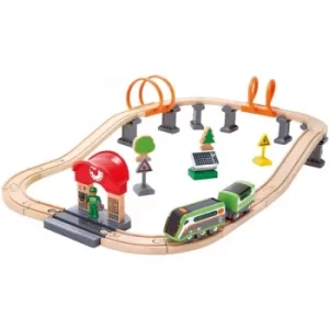 Image of Hape Solar Power Circuit Playset