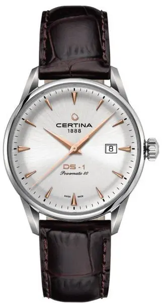 Image of Certina Watch DS-1 Mens Powermatic 80 - Silver CRT-468
