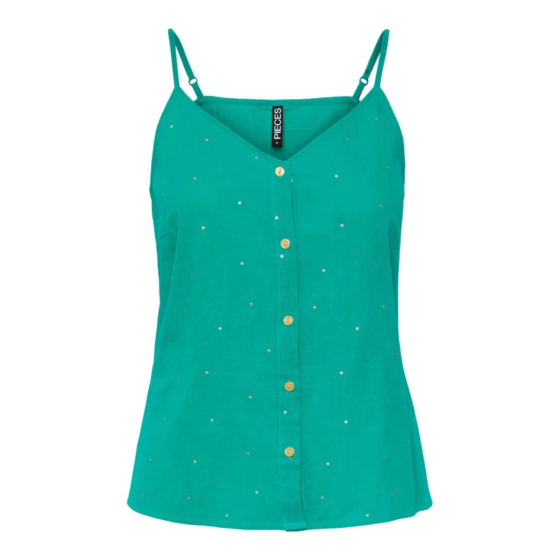 Image of Pieces Womens T-Shirt Pieces Vianna Multicolore Female S