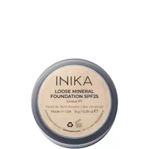 Image of INIKA Loose Mineral Foundation SPF25 8g (Various Shades) - Grace