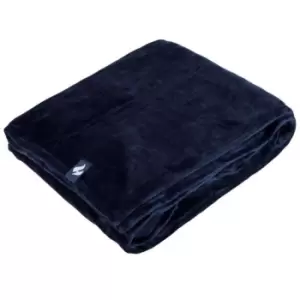 Image of Belledorm Heat Holders Luxury Fleece Blanket Navy One