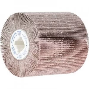 Image of PFERD 44783080 HORSE fan roller 100 x 19mm corundum A 80 Diameter 100 mm